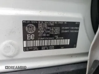 2023 Toyota RAV4 Hybrid XLE Premium with VIN 2T3BWRFV2PW180828, listed as a Copart auction lot 58172534 with 8,428 mi miles and Salvage title. Bid and sale history available at DreamBid. Image 14.