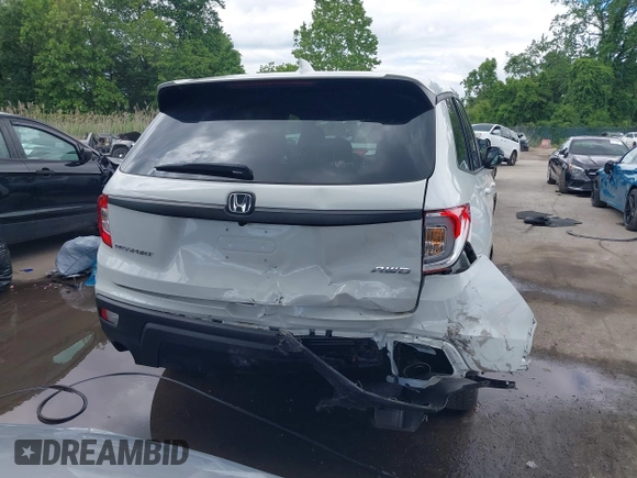 2021 Honda Passport EX-L with VIN 5FNYF8H54MB041738, listed as a IAAI auction lot 42310470 with 52,409 mi miles and . Bid and sale history available at DreamBid. Image 16.