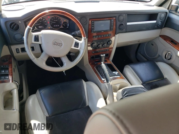 2008 Jeep Commander Overland with VIN 1J8HG68228C152923, listed as a Copart auction lot 51851365 with 182,674 mi miles and Salvage title. Bid and sale history available at DreamBid. Image 8.