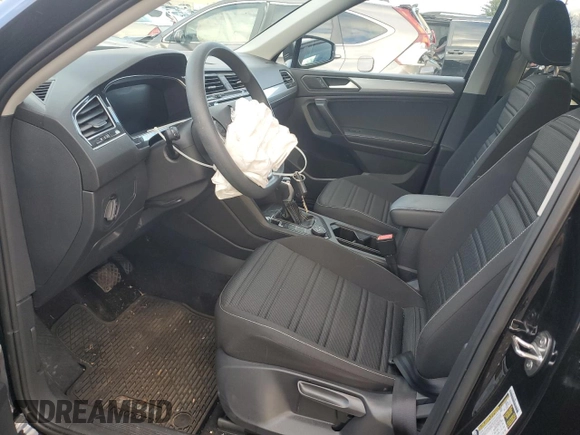2023 Volkswagen Tiguan S with VIN 3VVFB7AX6PM104235, listed as a Copart auction lot 86537514 with 16,106 mi miles and Salvage title. Bid and sale history available at DreamBid. Image 7.