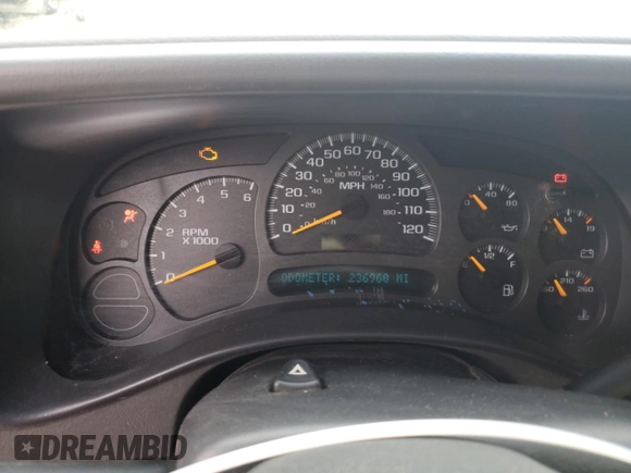 2003 Chevrolet Suburban LT z VIN 1GNFK16Z63J268766, wystawiony jako Copart lot #54192505 z przebiegiem 236 968 mil mil oraz Nie do naprawy • Non repairable. Historia ofert i sprzedaży dostępna na DreamBid. Obrazek 9.