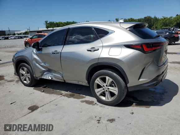 2022 Lexus NX with VIN 2T2ADCAZ4NC001202, listed as a Copart auction lot 52386785 with 24,284 mi miles and Salvage Title. Bid and sale history available at carsss.com. Image 2.