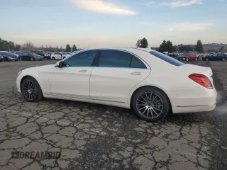 2014 Mercedes-Benz S-Class S 550 with VIN WDDUG8CB8EA065842, listed as a Copart auction lot 85600634 with 96,283 mi miles and Salvage Title. Bid and sale history available at carsss.com. Image 2.
