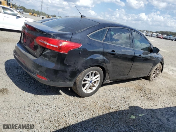 2018 Ford Focus SE with VIN 1FADP3F25JL256440, listed as a Copart auction lot 45380435 with 97,099 mi miles and Salvage Title. Bid and sale history available at carsss.com. Image 3.