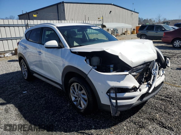 2018 Hyundai Tucson SEL z VIN KM8J33A41JU656096, wystawiony jako Copart lot #47367835 z przebiegiem 96 498 mil mil oraz Szkoda całkowita • Salvage title. Historia ofert i sprzedaży dostępna na DreamBid. Obrazek 4.