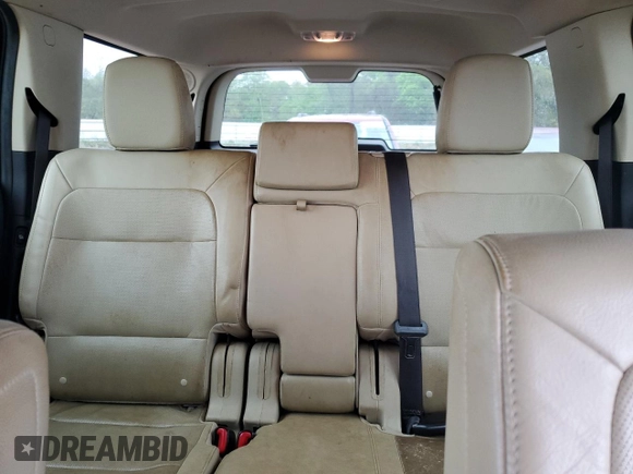 2014 Ford Flex Limited z VIN 2FMHK6D87EBD04394, wystawiony jako Copart lot #51118465 z przebiegiem 131 738 mil mil oraz Szkoda całkowita • Salvage title. Historia ofert i sprzedaży dostępna na DreamBid. Obrazek 10.