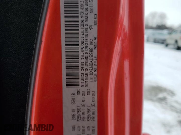 2018 Jeep Wrangler JK Unlimited Sport S with VIN 1C4BJWDGXJL827486, listed as a Copart auction lot 87605445 with 96,656 mi miles and Salvage Title. Bid and sale history available at carsss.com. Image 15.