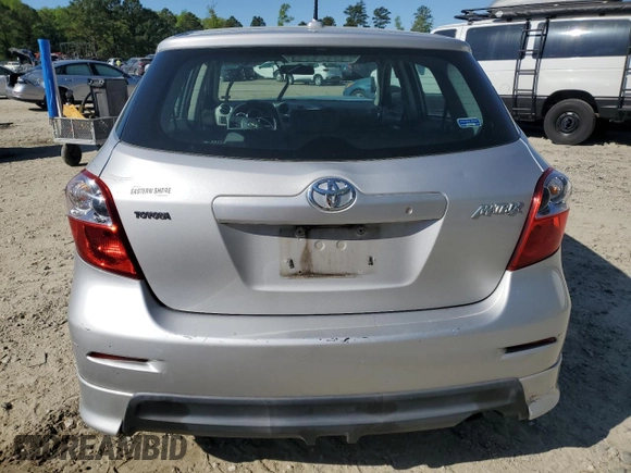 2010 Toyota Matrix with VIN 2T1KU4EE3AC450161, listed as a Copart auction lot 53066645 with 126,799 mi miles and Salvage Title. Bid and sale history available at carsss.com. Image 6.