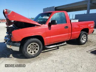 2006 Chevrolet Silverado 1500 Work Truck with VIN 3GCEK14X16G268945, listed as a Copart auction lot 49588845 with 277,444 mi miles and Salvage Title. Bid and sale history available at carsss.com. Image 1.