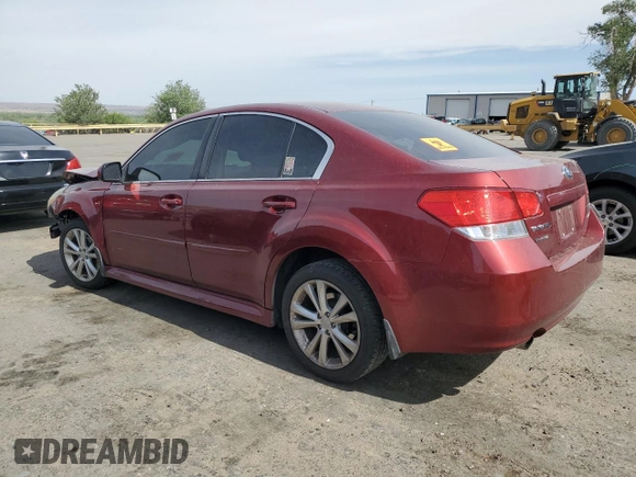 2013 Subaru Legacy Premium with VIN 4S3BMBC65D3031497, listed as a Copart auction lot 58414775 with 89,459 mi miles and Salvage title. Bid and sale history available at DreamBid. Image 2.
