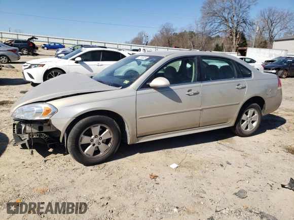 2011 Chevrolet Impala with VIN 2G1WG5EK8B1218748, listed as a Copart auction lot 47046825 with Not Provided miles and Salvage Title. Bid and sale history available at DreamBid. Image 1.