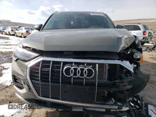 2022 Audi Q3 Premium with VIN WA1AUCF33N1052925, listed as a Copart auction lot 45545485 with 37,002 mi miles and Salvage Title. Bid and sale history available at carsss.com. Image 5.