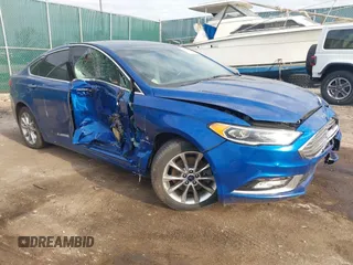 2017 Ford Fusion Titanium with VIN 3FA6P0SUXHR238980, listed as a IAAI auction lot 41890248 with 64,392 mi miles and . Bid and sale history available at carsss.com. Image 1.