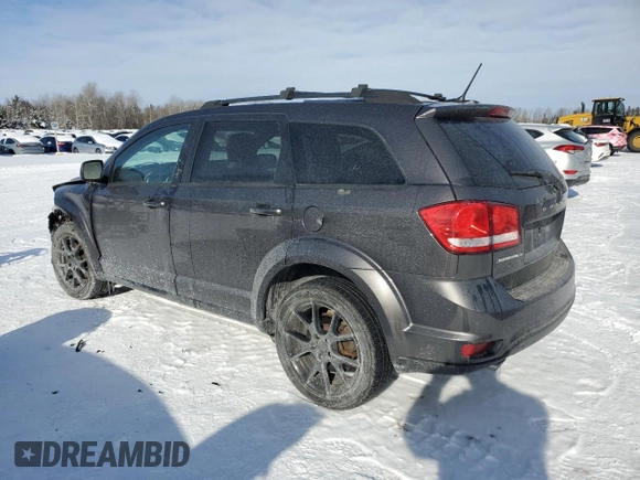 2017 Dodge Journey SXT z VIN 3C4PDCCG1HT605429, wystawiony jako Copart lot #42967285 z przebiegiem 123 325 mil mil oraz Szkoda całkowita • Salvage title. Historia ofert i sprzedaży dostępna na DreamBid. Obrazek 2.