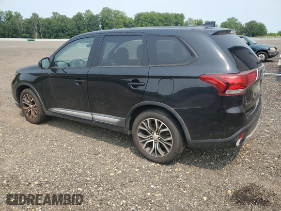 2018 Mitsubishi Outlander ES with VIN JA4AZ3A3XJJ005328, listed as a Copart auction lot 59413165 with 113,172 mi miles and Salvage title. Bid and sale history available at DreamBid. Image 2.