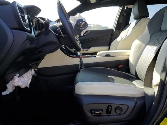 2022 Lexus NX with VIN JTJAKCEZ0N2009409, listed as a Copart auction lot 85564024 with 0 mi miles and Salvage Title. Bid and sale history available at carsss.com. Image 7.