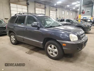 2006 Hyundai Santa Fe GLS with VIN KM8SC13D56U097262, listed as a Copart auction lot 46376785 with 164,382 mi miles and Clean Title. Bid and sale history available at carsss.com. Image 4.