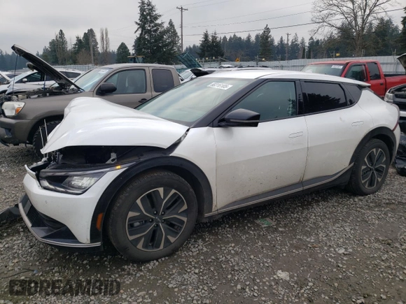 2023 Kia EV6 Wind with VIN KNDC3DLC3P5105274, listed as a Copart auction lot 88316105 with 22,145 mi miles and Salvage Title. Bid and sale history available at carsss.com. Image 1.