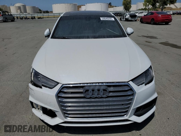 2018 Audi A4 Premium с VIN WAUKMAF4XJA106994, выставлен на аукционе Copart как лот 59040295 с пробегом 66 174 миль миль и Списание • Salvage title. История ставок и продаж доступна на DreamBid. Изображение 5.