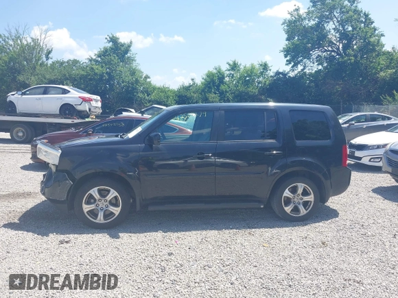 2013 Honda Pilot EX-L with VIN 5FNYF4H69DB024242, listed as a IAAI auction lot 42561279 with 205,611 mi miles and . Bid and sale history available at DreamBid. Image 14.