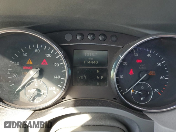 2006 Mercedes-Benz R 3.5L с VIN 4JGCB65E16A007861, выставлен на аукционе Copart как лот 74063004 с пробегом 114 440 миль миль и Чистый • Clean title. История ставок и продаж доступна на DreamBid. Изображение 9.