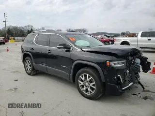 2021 GMC Acadia SLT with VIN 1GKKNMLS7MZ147596, listed as a Copart auction lot 49845235 with 34,977 mi miles and Salvage title. Bid and sale history available at DreamBid. Image 12.