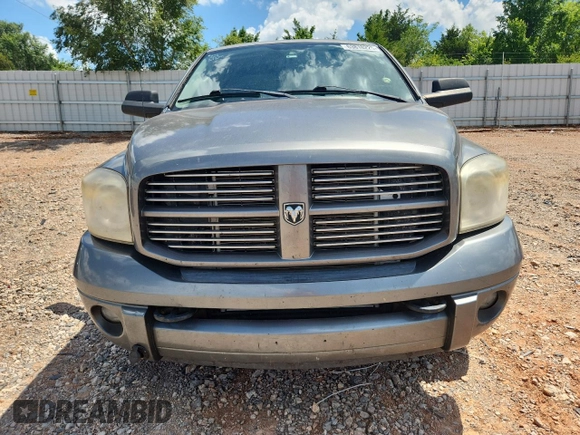 2007 Dodge 2500 SLT with VIN 3D7KS28A37G856156, listed as a Copart auction lot 63818225 with 371,510 mi miles and Salvage title. Bid and sale history available at DreamBid. Image 5.