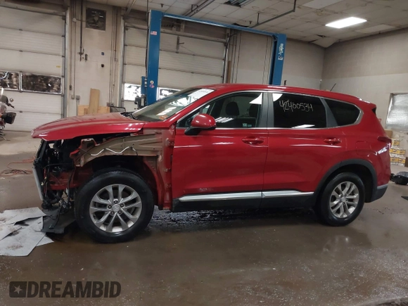 2019 Hyundai Santa Fe SE z VIN 5NMS2CAD3KH125454, wystawiony jako IAAI lot #42400534 z przebiegiem 75 155 mil mil oraz . Historia ofert i sprzedaży dostępna na DreamBid. Obrazek 15.
