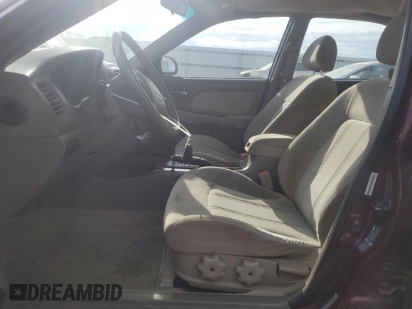 2005 Hyundai Sonata GLS with VIN KMHWF35H45A111365, listed as a Copart auction lot 53853035 with 90,555 mi miles and Salvage Title. Bid and sale history available at carsss.com. Image 7.