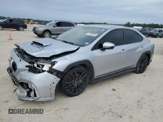 2022 Subaru WRX Limited with VIN JF1VBAN62N8005041, listed as a Copart auction lot 87932955 with 33,020 mi miles and Salvage Title. Bid and sale history available at carsss.com. Image 1.