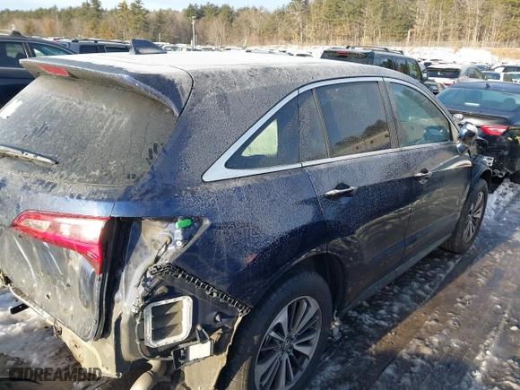 2017 Acura RDX w/Advance Pkg with VIN 5J8TB4H75HL018277, listed as a IAAI auction lot 41516367 with 99,208 mi miles. Bid and sale history available at carsss.com. Image 4.