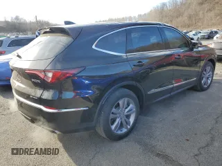 2023 Acura MDX with VIN 5J8YE1H36PL028064, listed as a Copart auction lot 87883005 with 16,587 mi miles and Salvage Title. Bid and sale history available at carsss.com. Image 3.