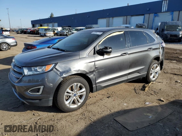 2015 Ford Edge SEL with VIN 2FMTK4J83FBC11179, listed as a Copart auction lot 48594715 with 160,916 mi miles and Clean Title. Bid and sale history available at carsss.com. Image 1.
