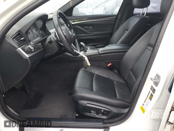 2014 BMW 5 Series 535d with VIN WBAXA5C58ED690187, listed as a Copart auction lot 86191924 with 116,624 mi miles and Salvage Title. Bid and sale history available at carsss.com. Image 7.