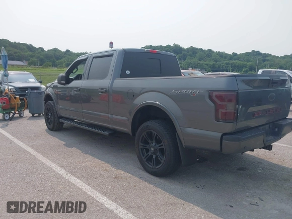 2019 Ford F-150 XL with VIN 1FTFW1E52KFA46500, listed as a IAAI auction lot 42394797 with 79,455 mi miles and . Bid and sale history available at DreamBid. Image 3.