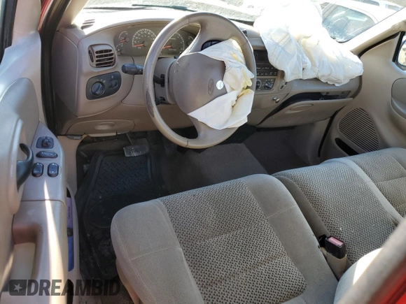 2002 Ford F-150 XL with VIN 1FTRF17W82NA13168, listed as a Copart auction lot 88205265 with Not Provided miles and Salvage Title. Bid and sale history available at carsss.com. Image 8.