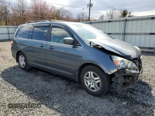 2006 Honda Odyssey EX-L with VIN 5FNRL38706B415413, listed as a Copart auction lot 50725115 with 180,010 mi miles and Salvage Title. Bid and sale history available at carsss.com. Image 4.