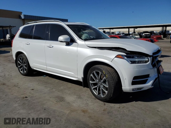 2018 Volvo XC90 Momentum with VIN YV4102XK9J1210144, listed as a Copart auction lot 57175384 with 81,953 mi miles and Salvage Title. Bid and sale history available at carsss.com. Image 4.