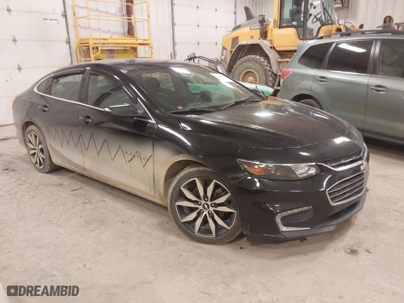 2016 Chevrolet Malibu LT with VIN 1G1ZE5STXGF289904, listed as a IAAI auction lot 42031474 with 290,978 mi miles. Bid and sale history available at carsss.com. Image 1.