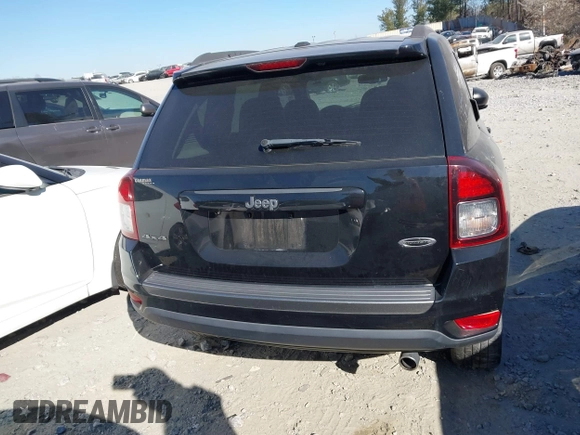 2017 Jeep Compass 75th Anniversary Edition with VIN 1C4NJDBBXHD167754, listed as a IAAI auction lot 41705567 with 113,973 mi miles. Bid and sale history available at carsss.com. Image 16.