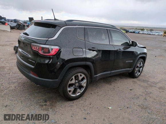 2018 Jeep Compass Limited с VIN 3C4NJCCBXJT205170, выставлен на аукционе Copart как лот 57489025 с пробегом 110 231 миль миль и Списание • Salvage title. История ставок и продаж доступна на DreamBid. Изображение 3.