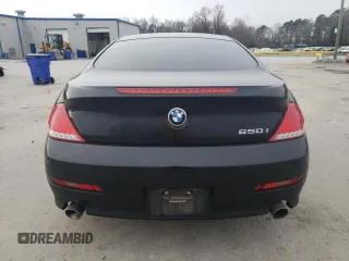 2008 BMW 6 Series 650i with VIN WBAEA535X8CV91839, listed as a Copart auction lot 43378235 with 238,018 mi miles and Clean Title. Bid and sale history available at carsss.com. Image 6.