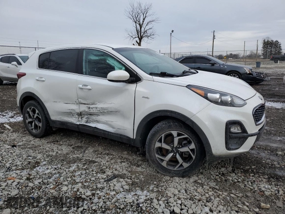 2021 Kia Sportage LX with VIN KNDPMCAC4M7934253, listed as a Copart auction lot 45399335 with 36,439 mi miles and Non Repairable. Bid and sale history available at carsss.com. Image 4.