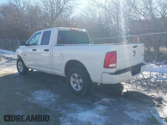 2017 Ram 1500 Express with VIN 1C6RR7FG2HS852044, listed as a IAAI auction lot 41427405 with 102,495 mi miles and . Bid and sale history available at DreamBid. Image 3.