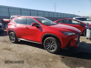 2023 Lexus NX 250 with VIN JTJADCAZXP2007217, listed as a Copart auction lot 60753065 with 35,698 mi miles and Salvage title. Bid and sale history available at DreamBid. Image 4.