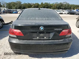 2007 BMW 7 Series 750i with VIN WBAHL83557DT09205, listed as a Copart auction lot 83580374 with 150,334 mi miles and Clean title. Bid and sale history available at DreamBid. Image 6.