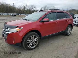 2011 Ford Edge Limited with VIN 2FMDK3KC2BBB20593, listed as a Copart auction lot 53479075 with 127,661 mi miles and Salvage Title. Bid and sale history available at carsss.com. Image 1.