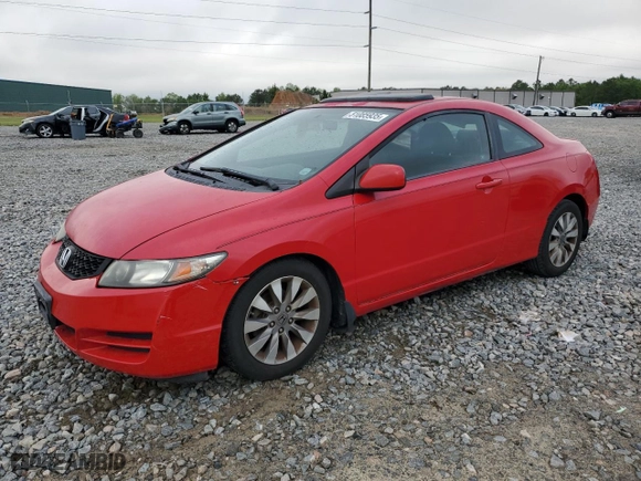 2010 Honda Civic Cpe EX with VIN 2HGFG1B81AH503792, listed as a Copart auction lot 51085935 with 146,514 mi miles and Salvage Title. Bid and sale history available at carsss.com. Image 1.