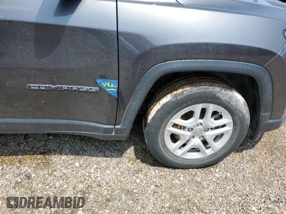 2021 Jeep Compass Sport z VIN 3C4NJCAB0MT508482, wystawiony jako Copart lot #53707625 z przebiegiem 39 626 mil mil oraz Szkoda całkowita • Salvage title. Historia ofert i sprzedaży dostępna na DreamBid. Obrazek 13.