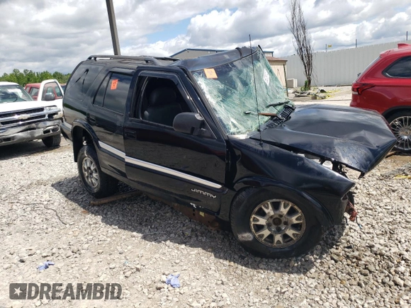 2001 GMC Jimmy SLT with VIN 1GKDT13W612219490, listed as a Copart auction lot 56209614 with 0 mi miles and Non Repairable. Bid and sale history available at carsss.com. Image 4.